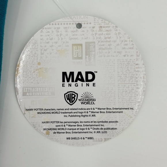 MAD Engine Harry Potter Wizarding World NWT Teal Slytherin Hoodie, Small (6) - Picture 15 of 16